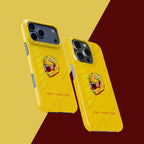 Lewis Hamilton 2025 Ferrari Helmet Phone Case ?¡ìC Yellow Edition for iPhone