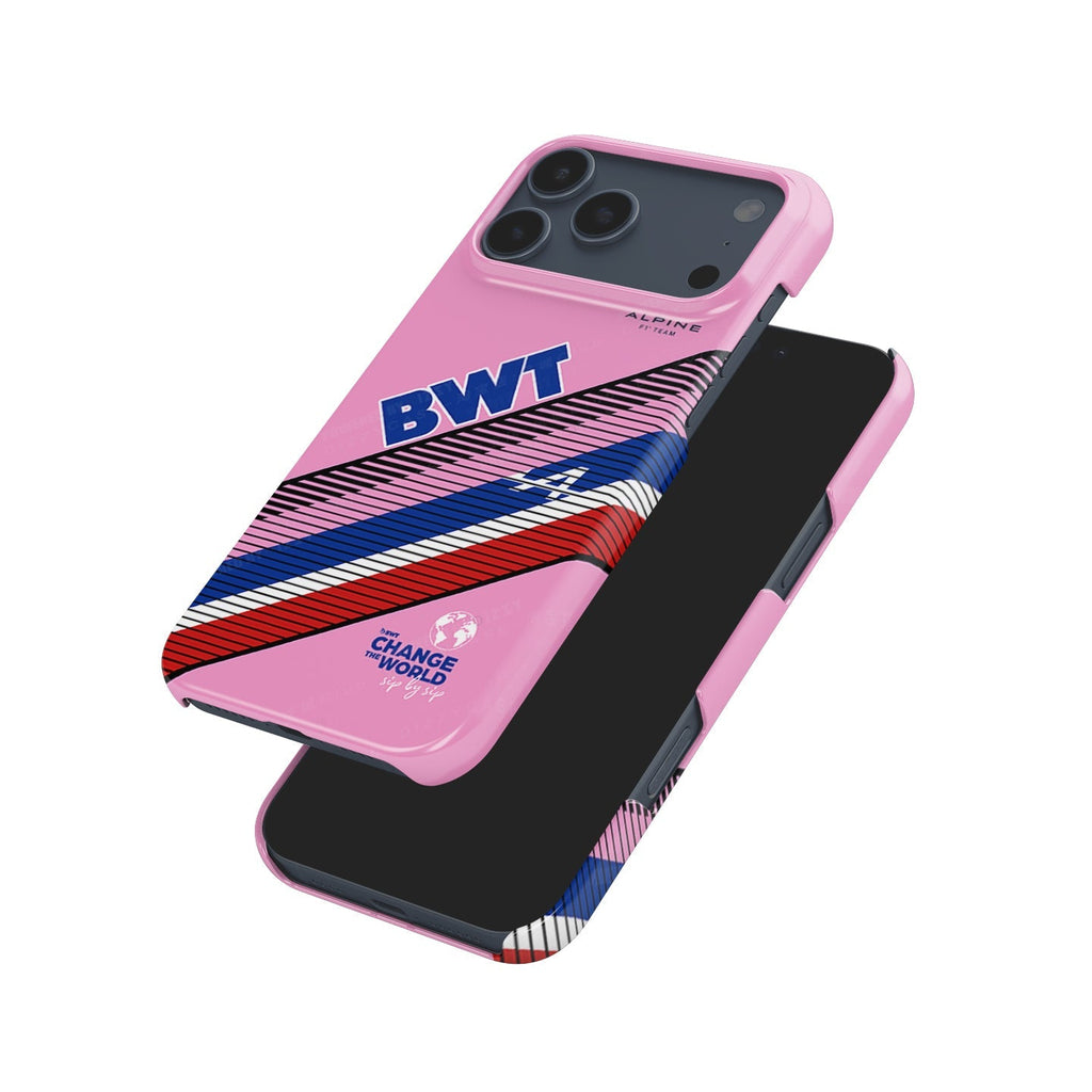 BWT Alpine F1 Team Pink Livery Case ?¡ìC Apple iPhone Series