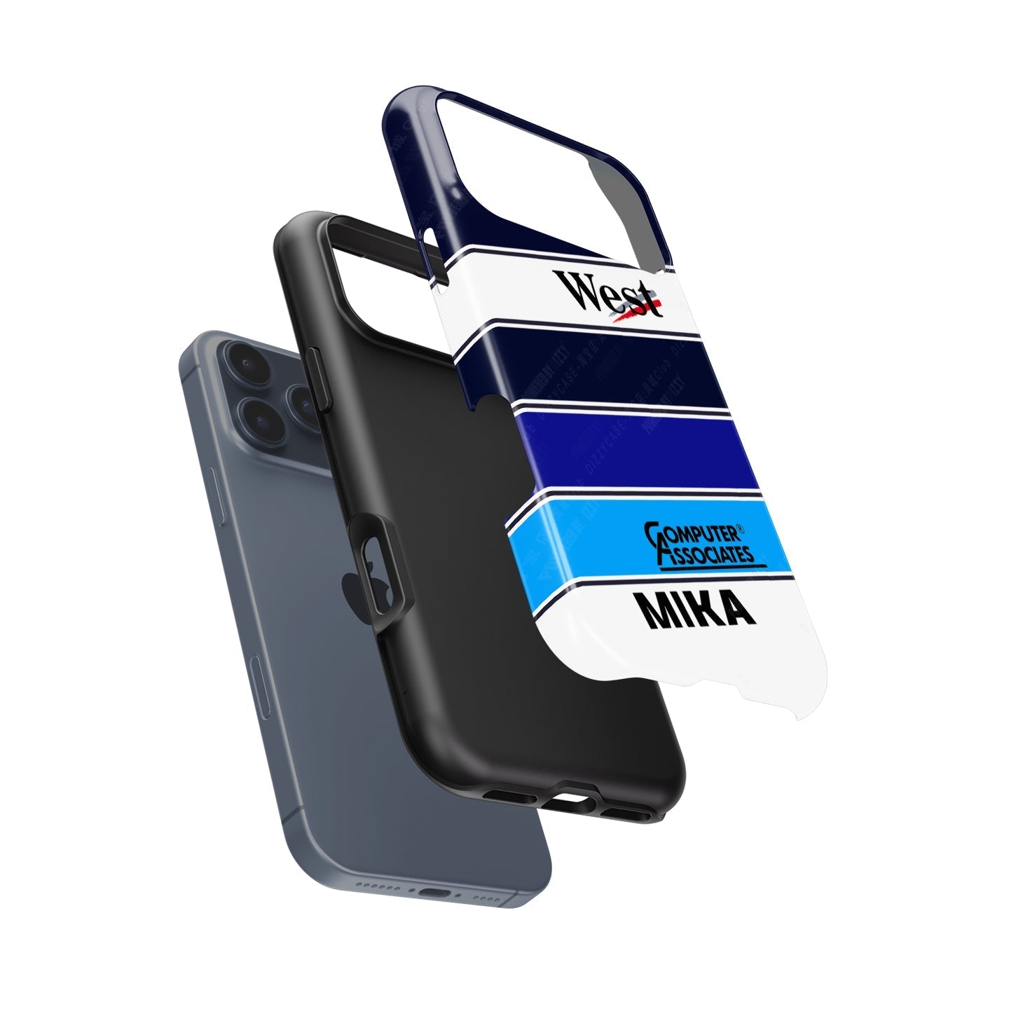 F1 Legend Mika H?kkinen Helmet Phone Case ?¡ìC Tough, Stylish & Iconic