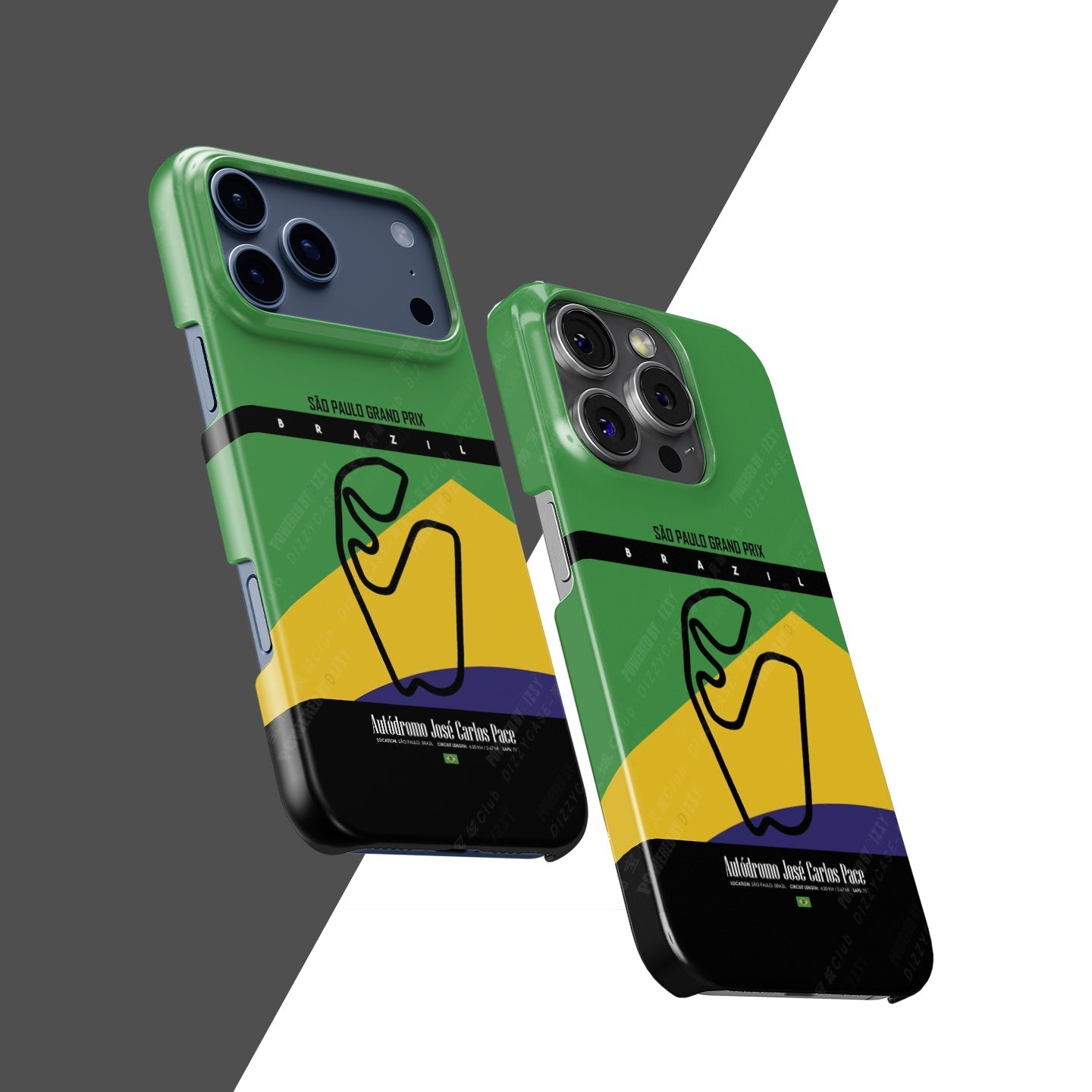 S?o Paulo Grand Prix iPhone Case ?¡ìC Iconic Track Map