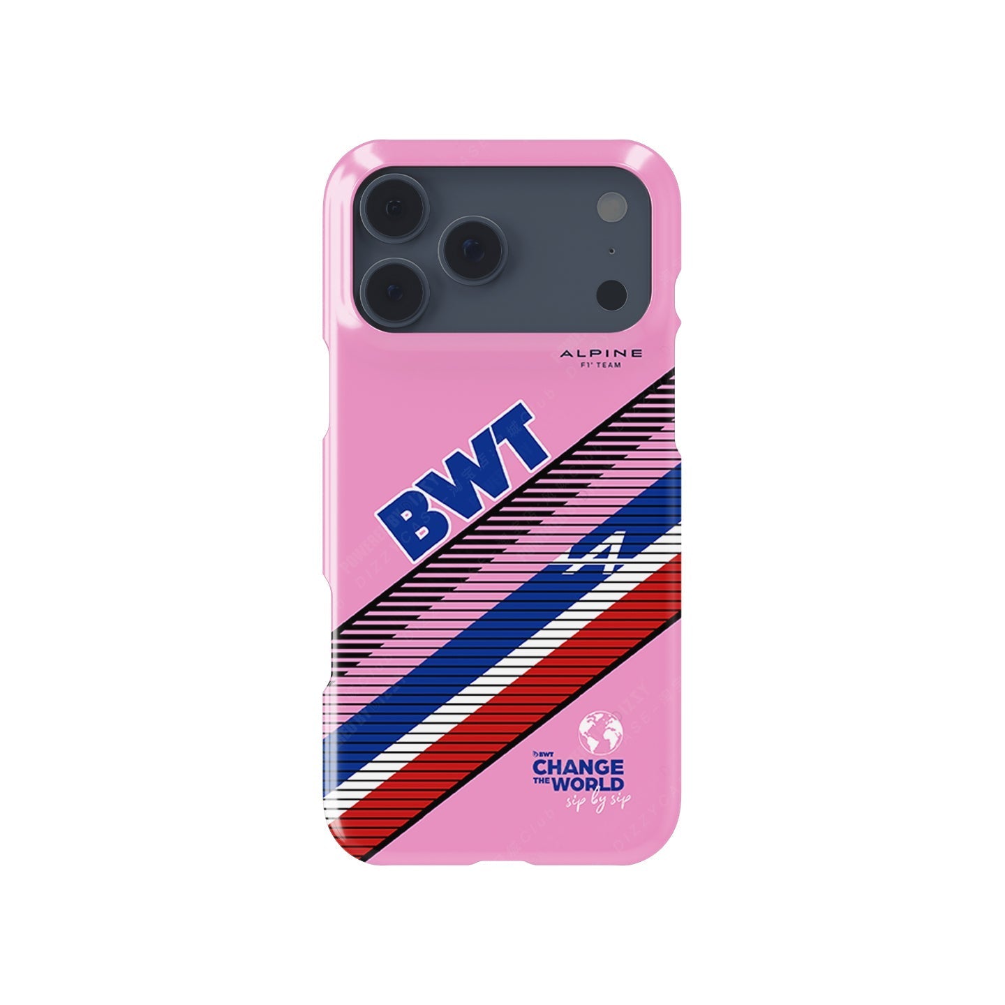 BWT Alpine F1 Team Pink Livery Case ?¡ìC Apple iPhone Series