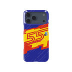 Carlos Sainz 2025 Williams Helmet Edition Phone Case ?¡ìC Spanish Spirit Design for iPhone