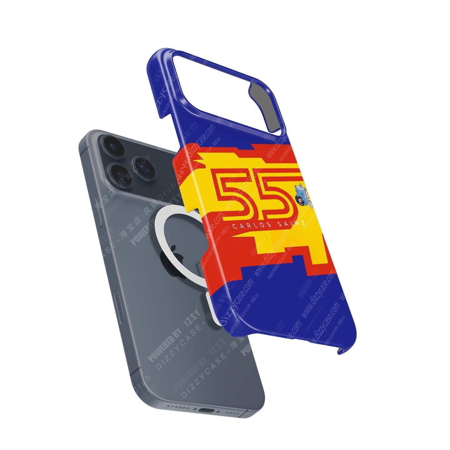 Carlos Sainz 2025 Williams Helmet Edition Phone Case ?¡ìC Spanish Spirit Design for iPhone