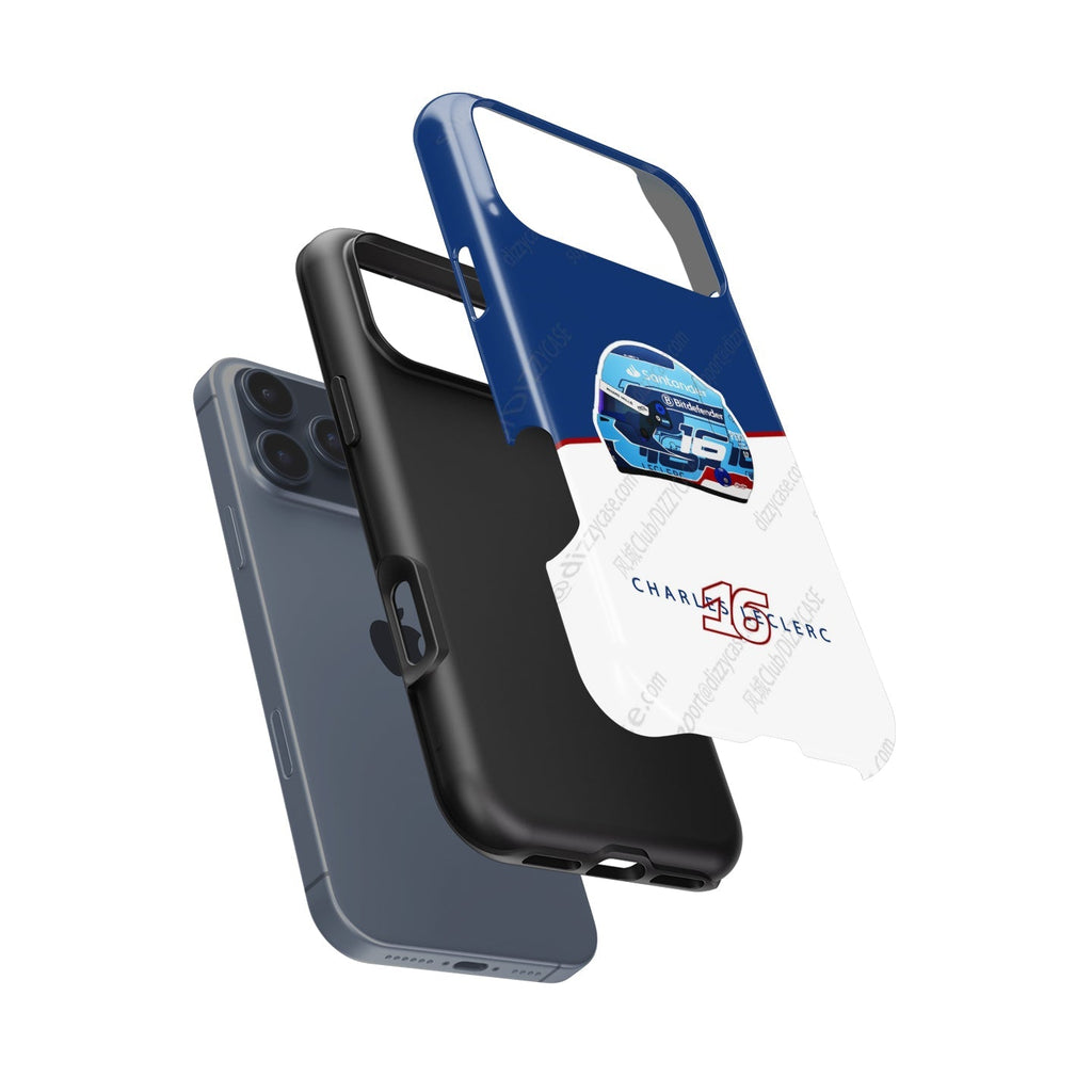 Charles Leclerc Miami Grand Prix 2024 Helmet iPhone Case