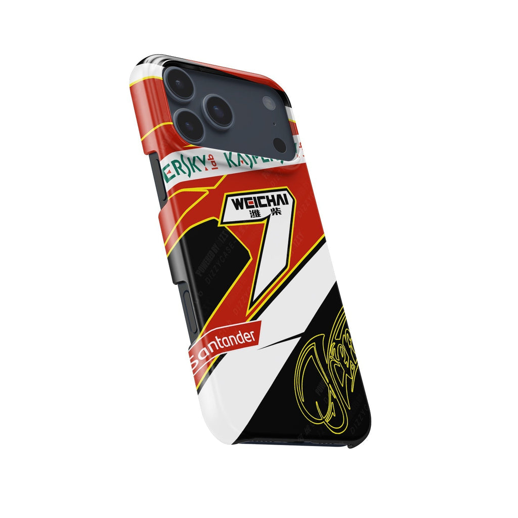 Iconic 2014 Kimi Helmet Design Phone Case for Apple