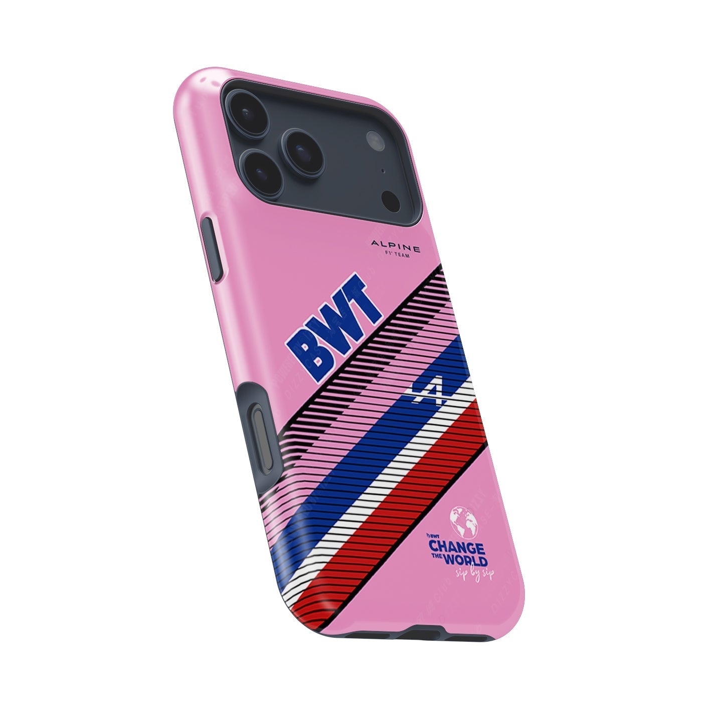BWT Alpine F1 Team Pink Livery Case ?¡ìC Apple iPhone Series