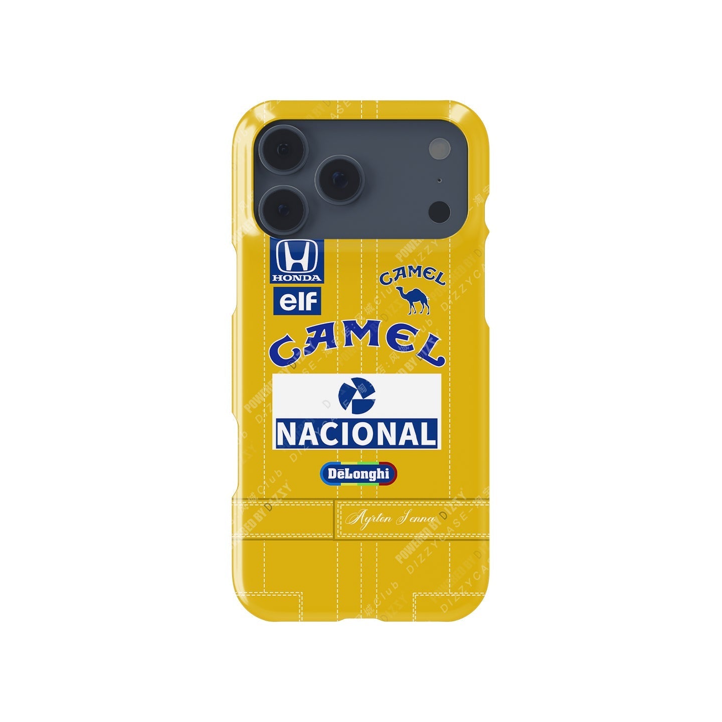 Ayrton Senna Lotus 99T 1987 Livery Phone Case - Apple Models