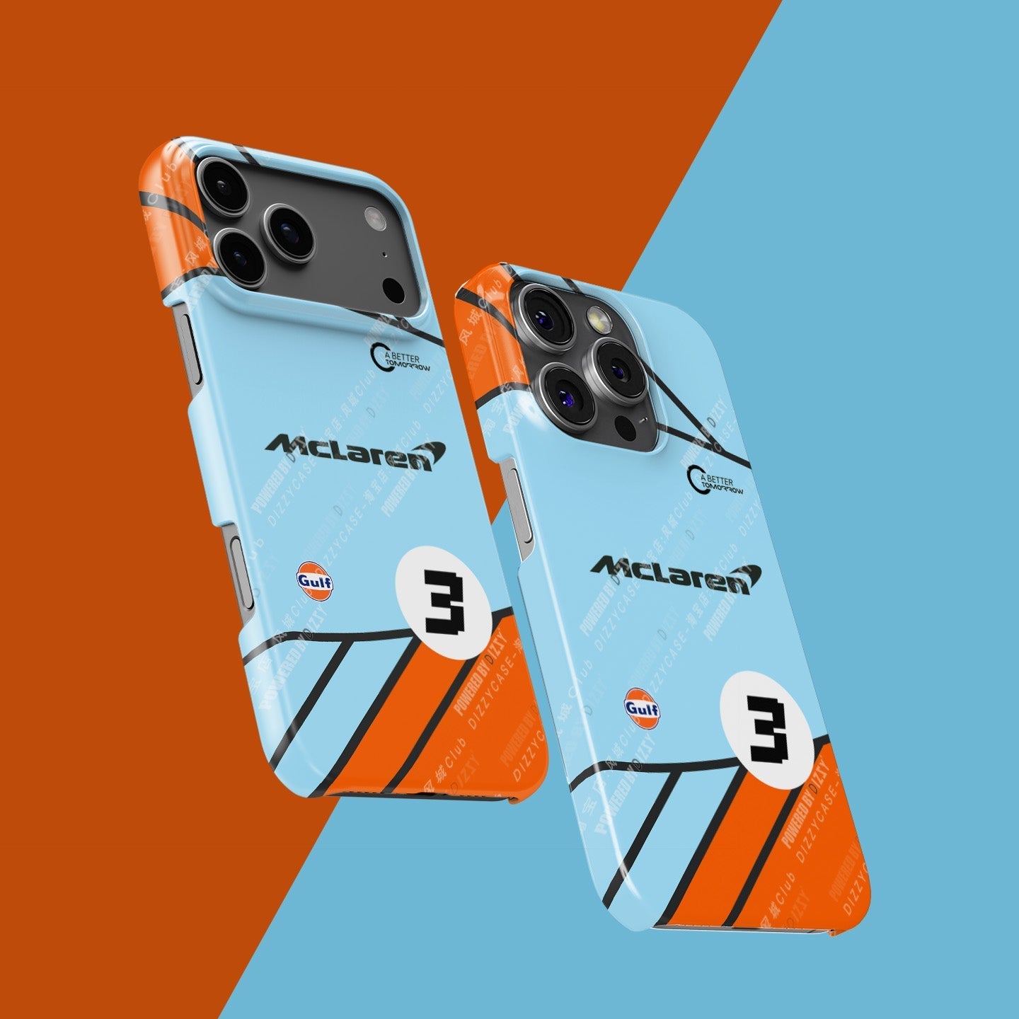 Formula 1 McLaren Gulf Livery iPhone Case ?¡ìC Inspired by Daniel Ricciardo