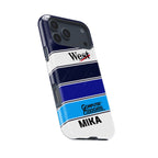F1 Legend Mika H?kkinen Helmet Phone Case ?¡ìC Tough, Stylish & Iconic