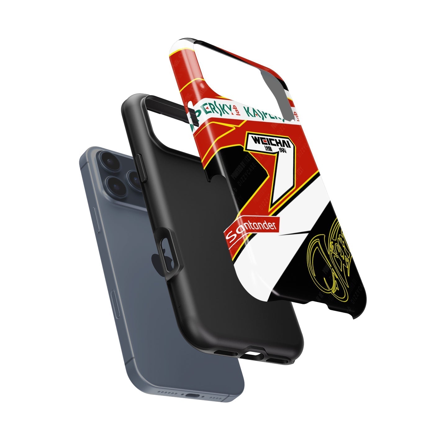 Iconic 2014 Kimi Helmet Design Phone Case for Apple