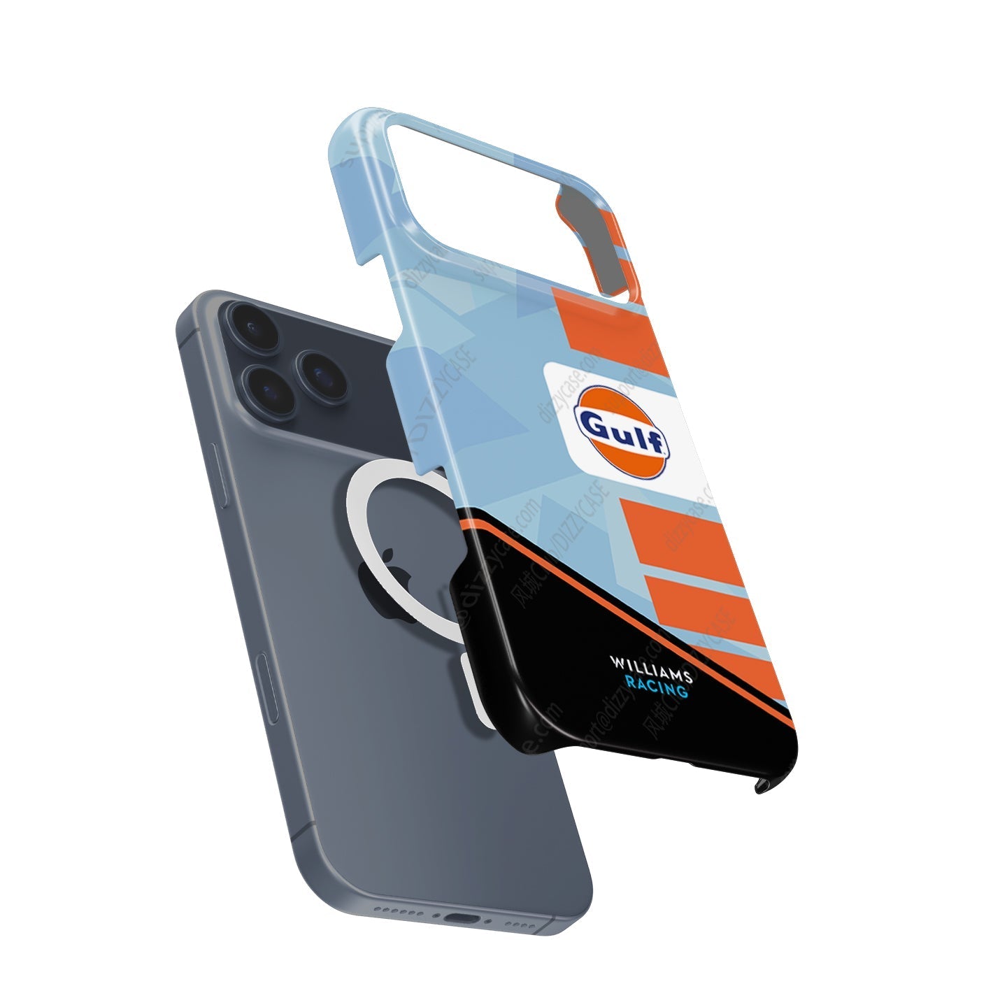 Celebrate F1 with the Williams Gulf Livery iPhone Case