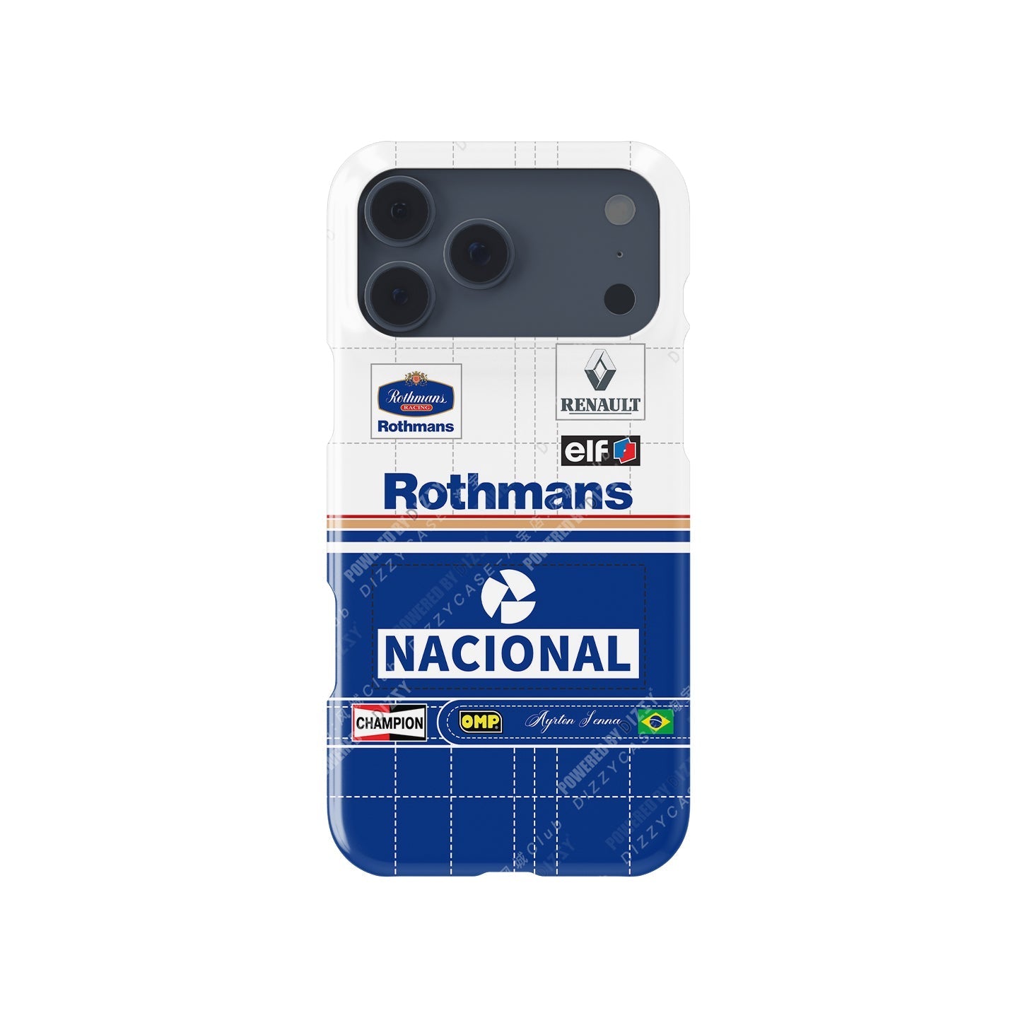 Ayrton Senna 1994 Racing Overall Case ?¡ìC Apple iPhone Models