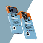McLaren Gulf Livery Daniel Ricciardo Phone Case: Bold F1 Style