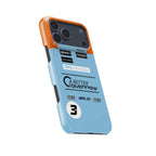 McLaren Gulf Livery Daniel Ricciardo Phone Case: Bold F1 Style