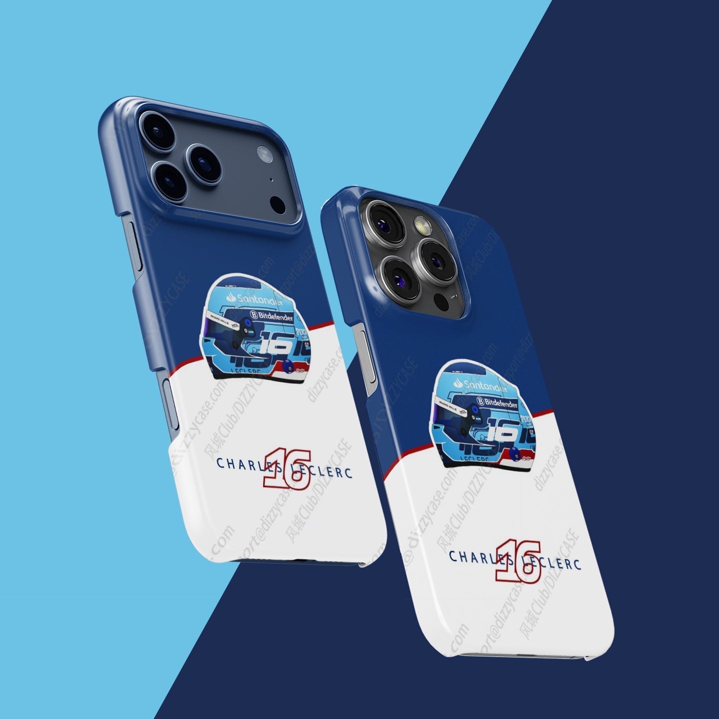 Charles Leclerc Miami Grand Prix 2024 Helmet iPhone Case