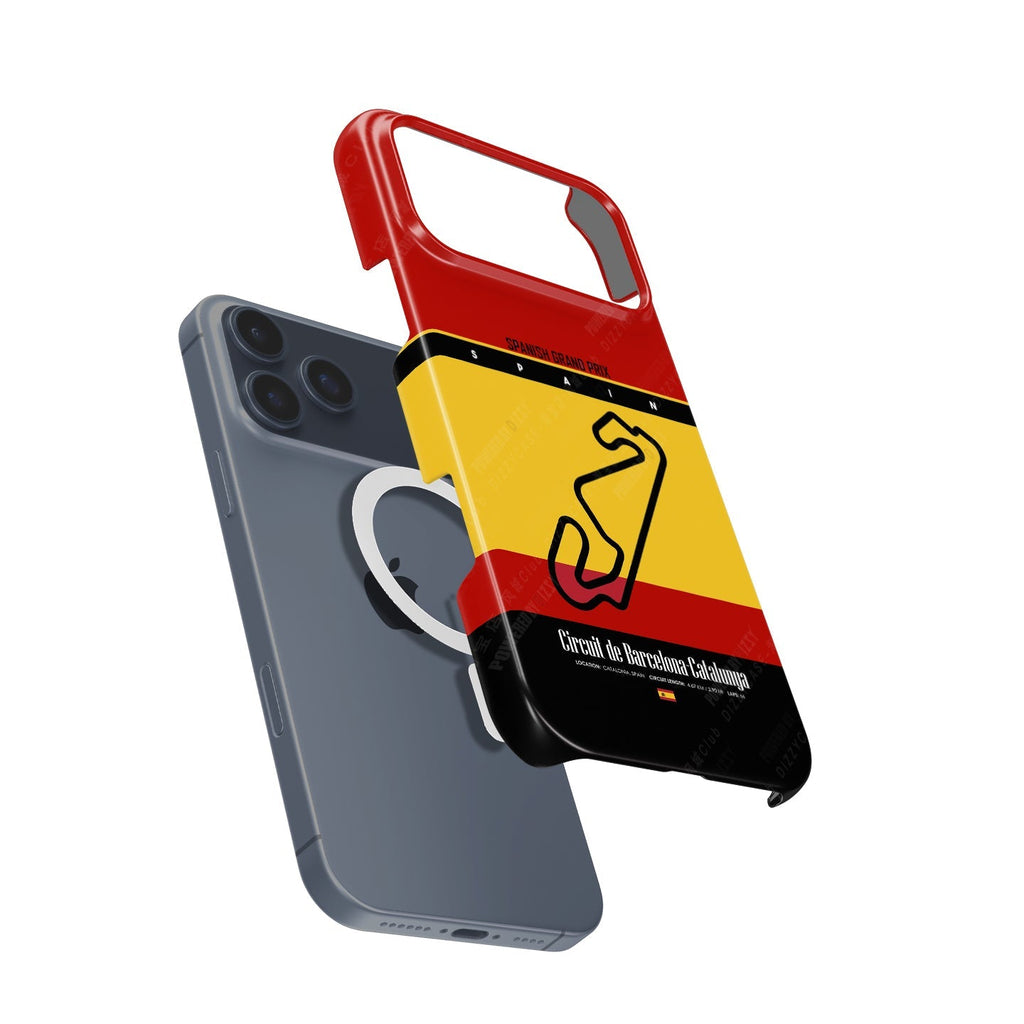 Spanish Grand Prix Track Map iPhone Case ?¡ìC For F1 Fans