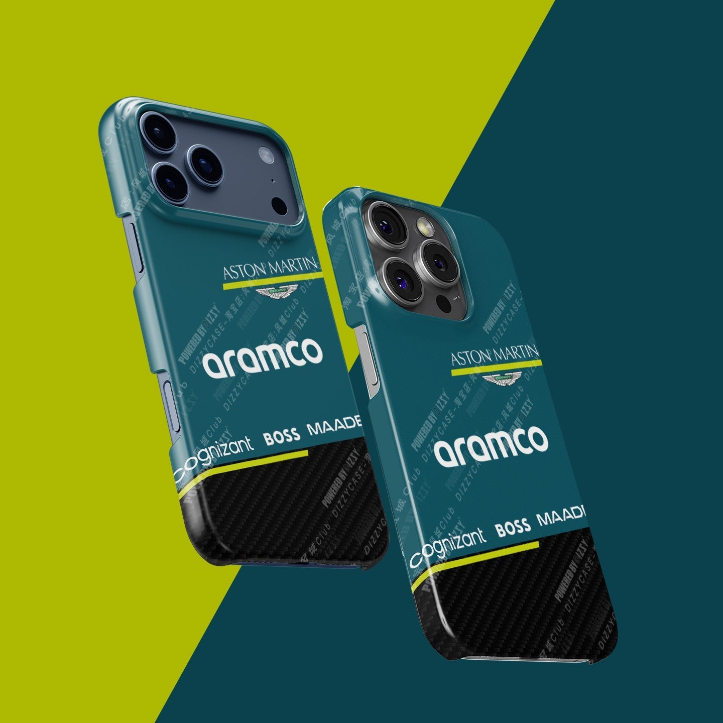 Aston Martin AMR25 Phone Case ?¡ìC F1 Livery Inspired (iPhone Series)