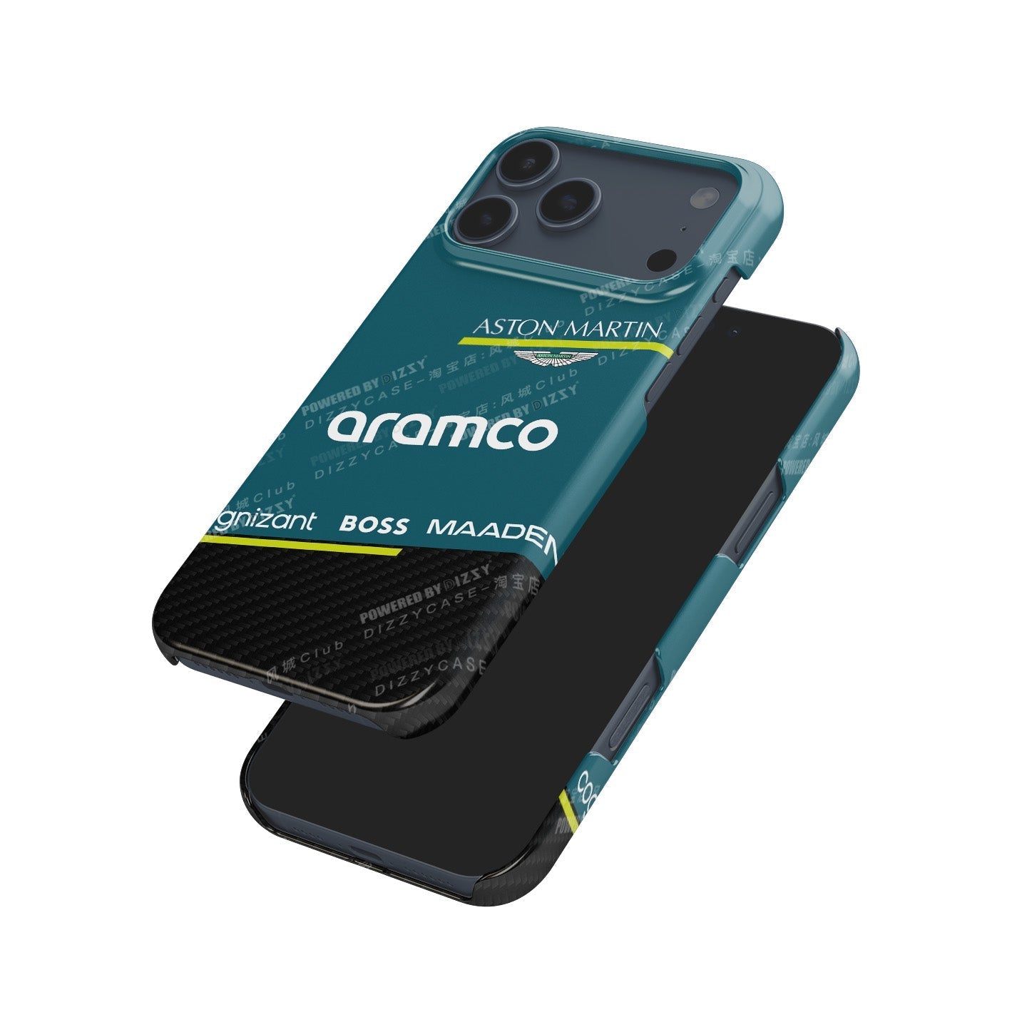 Aston Martin AMR25 Phone Case ?¡ìC F1 Livery Inspired (iPhone Series)