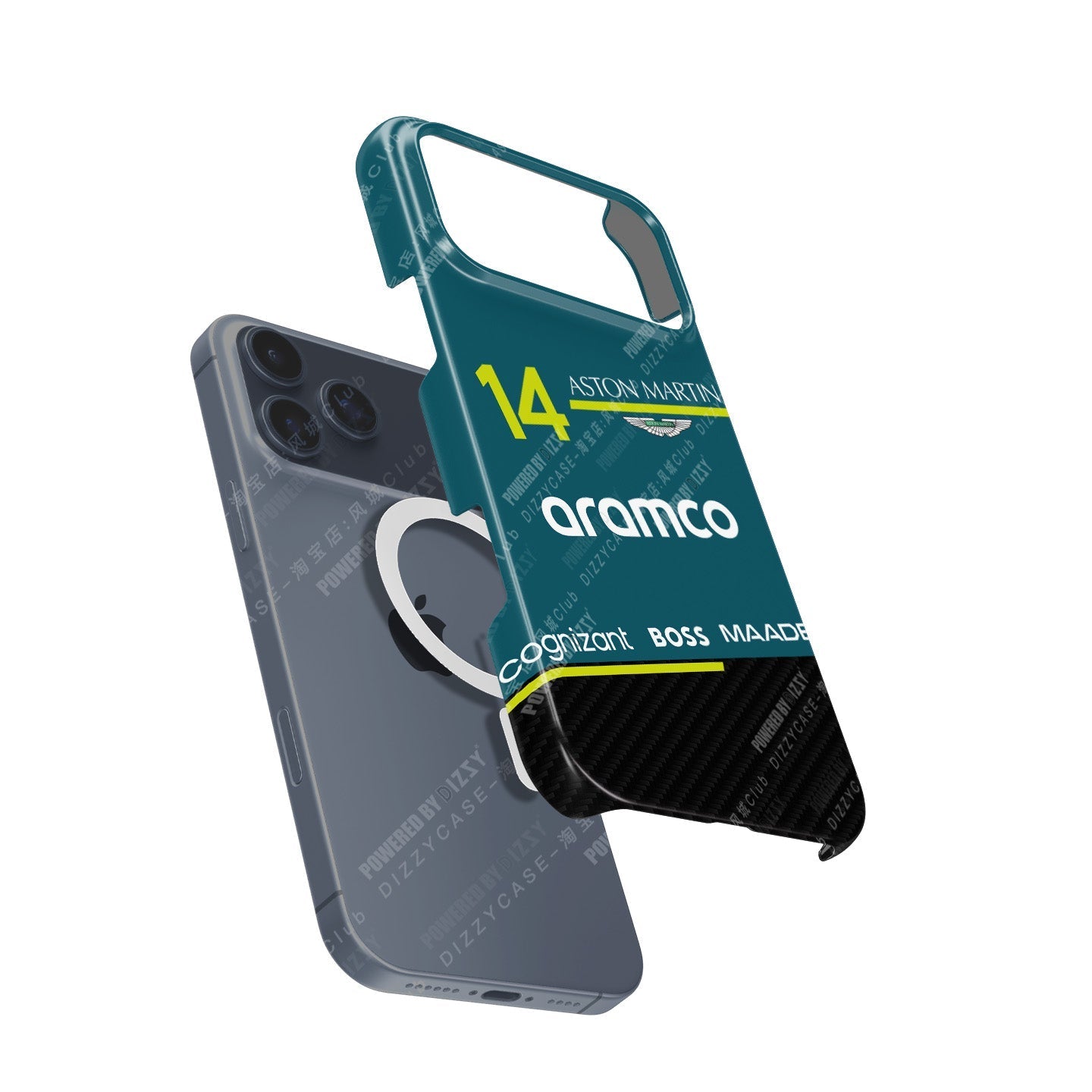Fernando Alonso AMR25 FA14 Phone Case ?¡ìC F1 Livery Edition (iPhone Series)