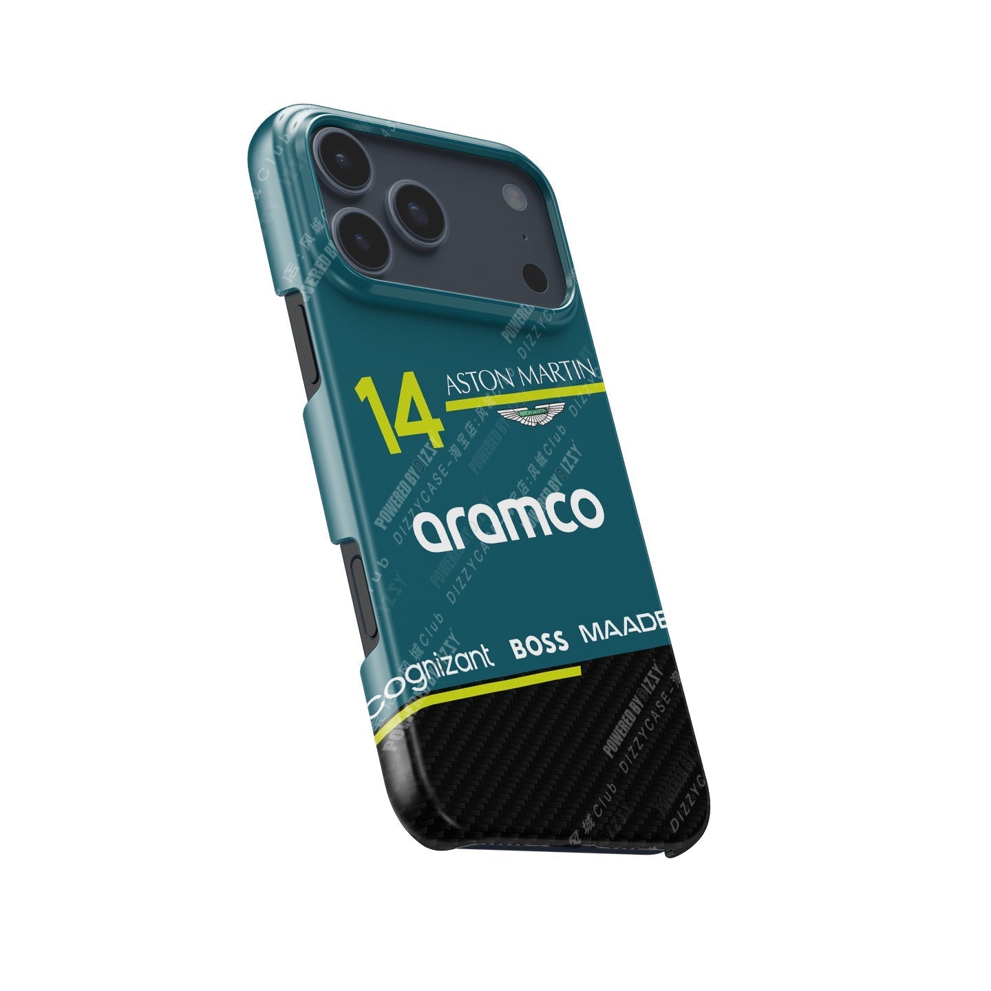 Fernando Alonso AMR25 FA14 Phone Case ?¡ìC F1 Livery Edition (iPhone Series)