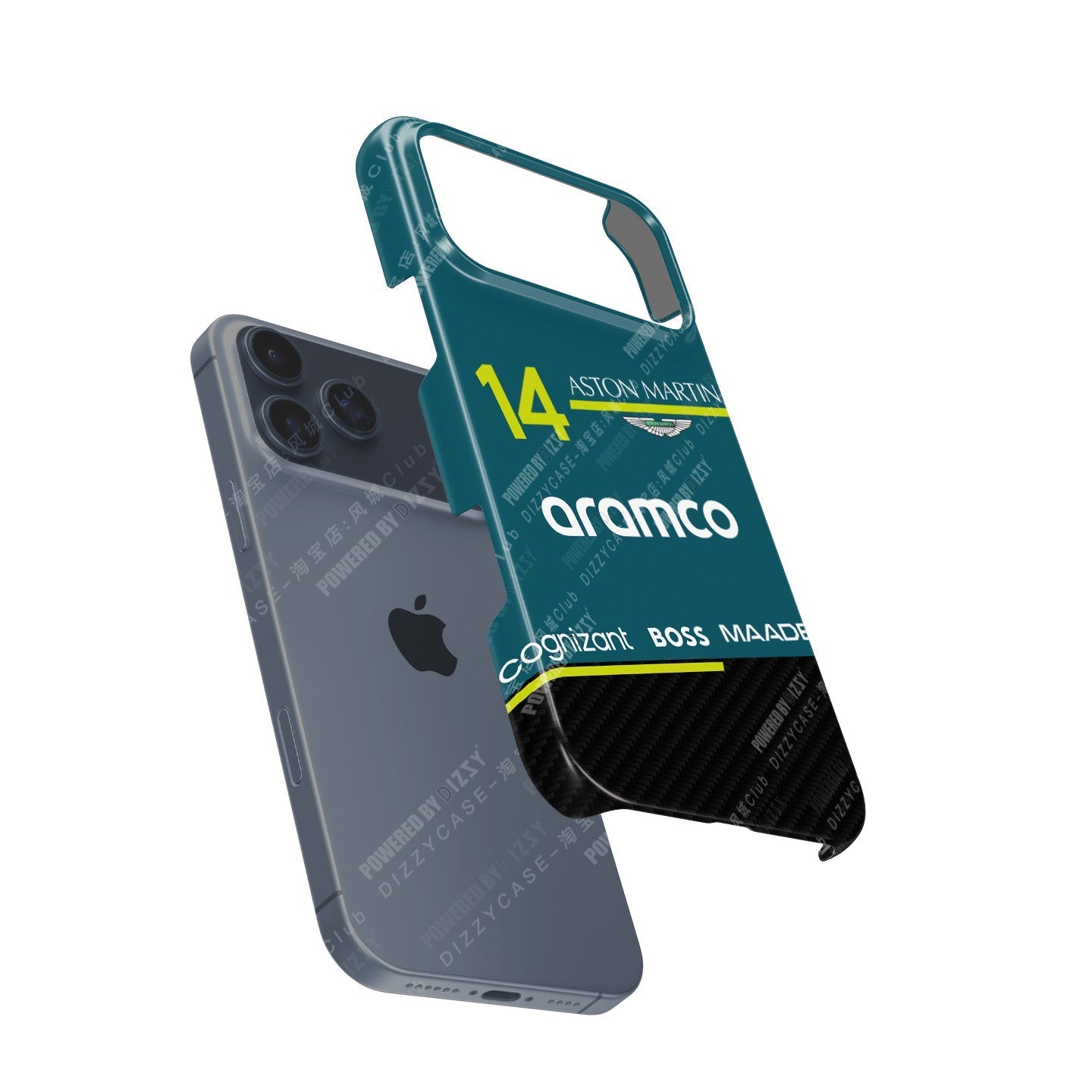 Fernando Alonso AMR25 FA14 Phone Case ?¡ìC F1 Livery Edition (iPhone Series)