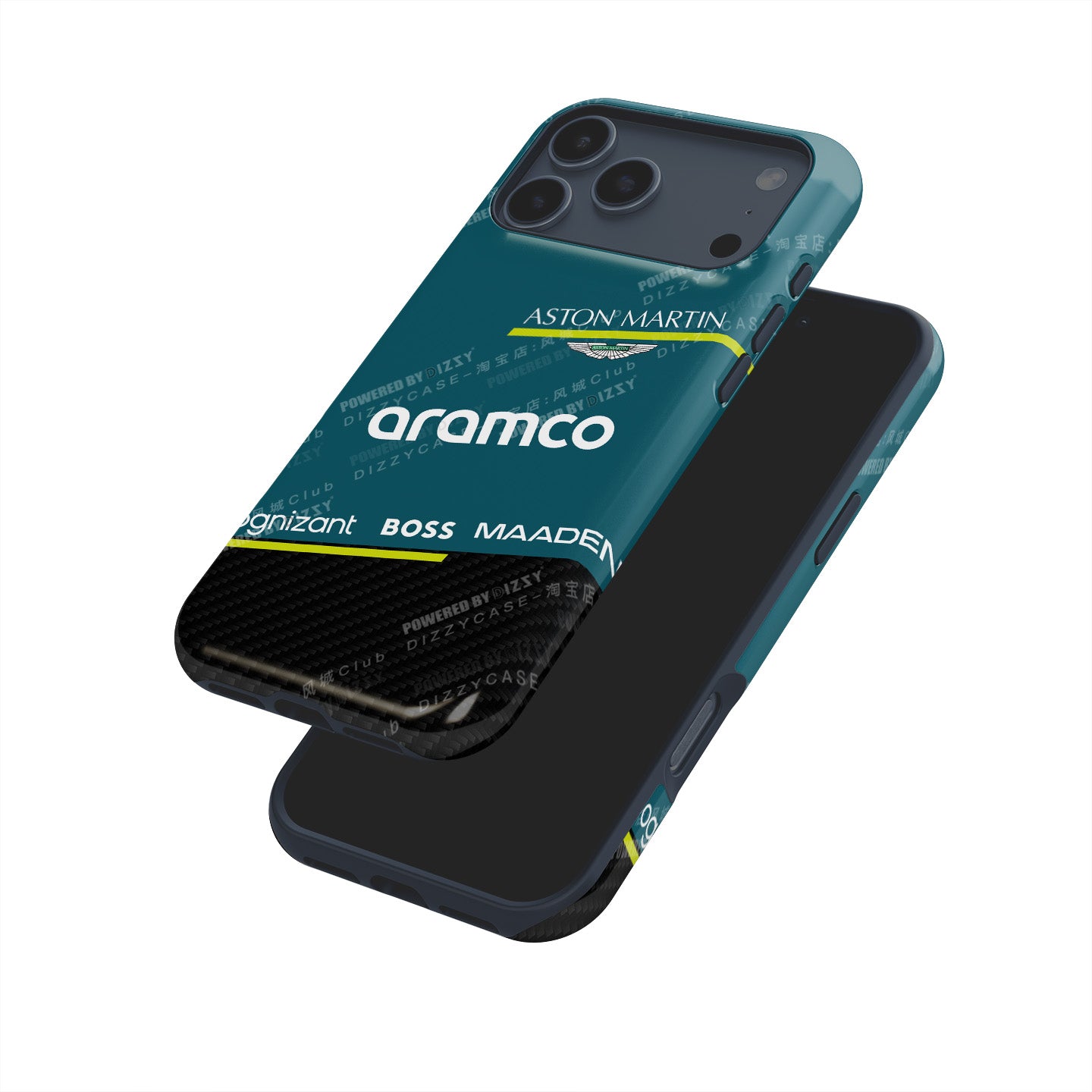Aston Martin AMR25 Phone Case ?¡ìC F1 Livery Inspired (iPhone Series)