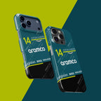 Fernando Alonso AMR25 FA14 Phone Case ?¡ìC F1 Livery Edition (iPhone Series)