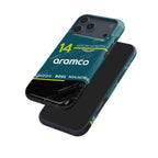 Fernando Alonso AMR25 FA14 Phone Case ?¡ìC F1 Livery Edition (iPhone Series)
