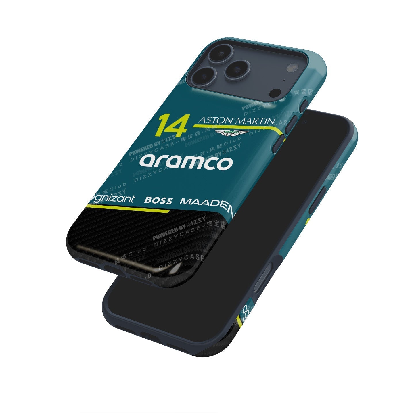 Fernando Alonso AMR25 FA14 Phone Case ?¡ìC F1 Livery Edition (iPhone Series)