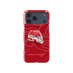 Charles Leclerc 2025 Ferrari Helmet Livery F1 Phone Case ?¡ìC CL16 Edition