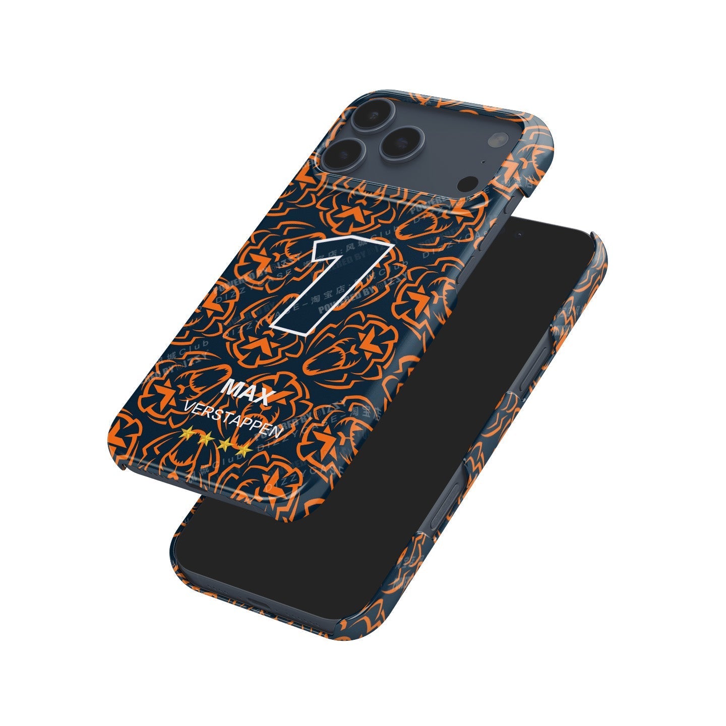 Max Verstappen 2025 F1 Champion Phone Case ?¡ìC Orange Lion Edition