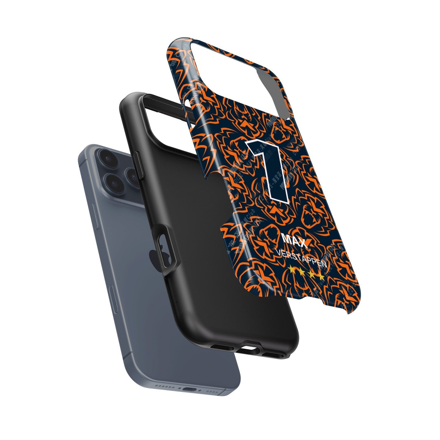 Max Verstappen 2025 F1 Champion Phone Case ?¡ìC Orange Lion Edition
