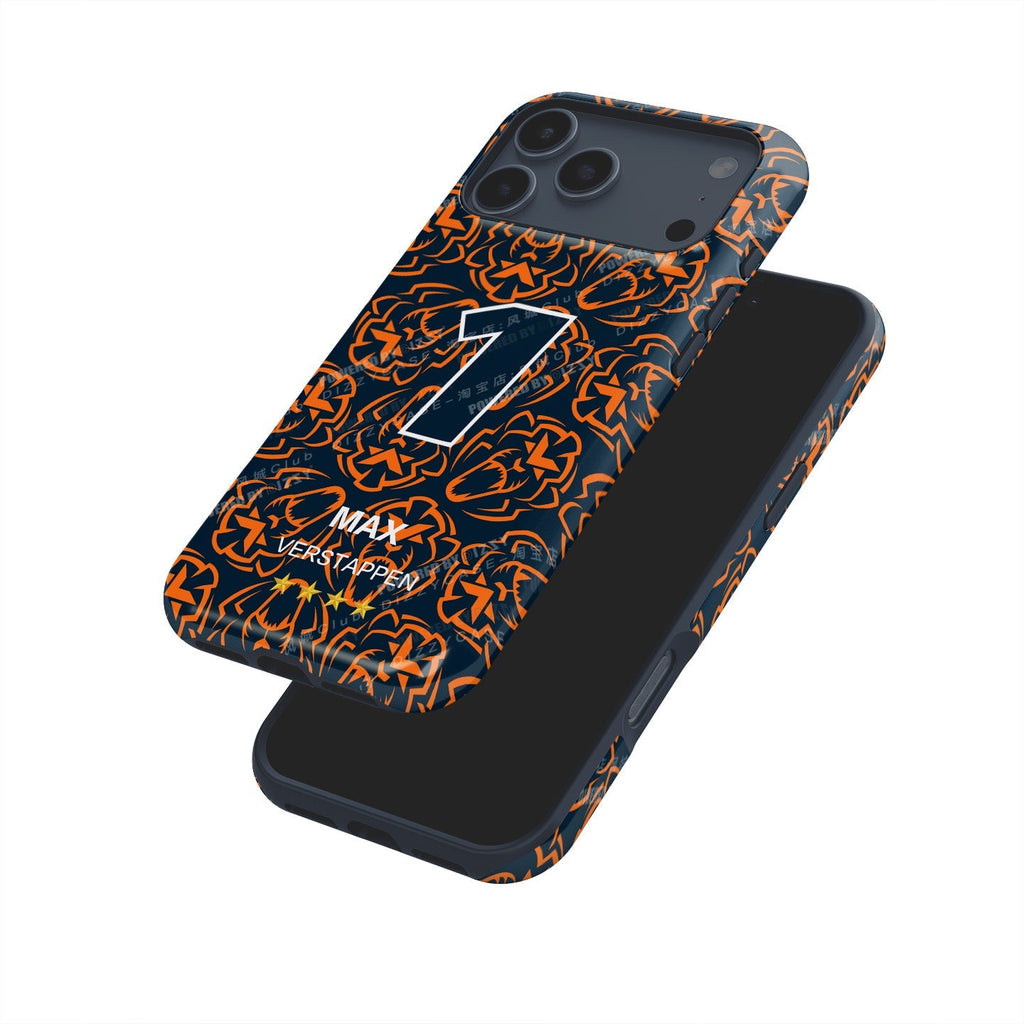 Max Verstappen 2025 F1 Champion Phone Case ?¡ìC Orange Lion Edition