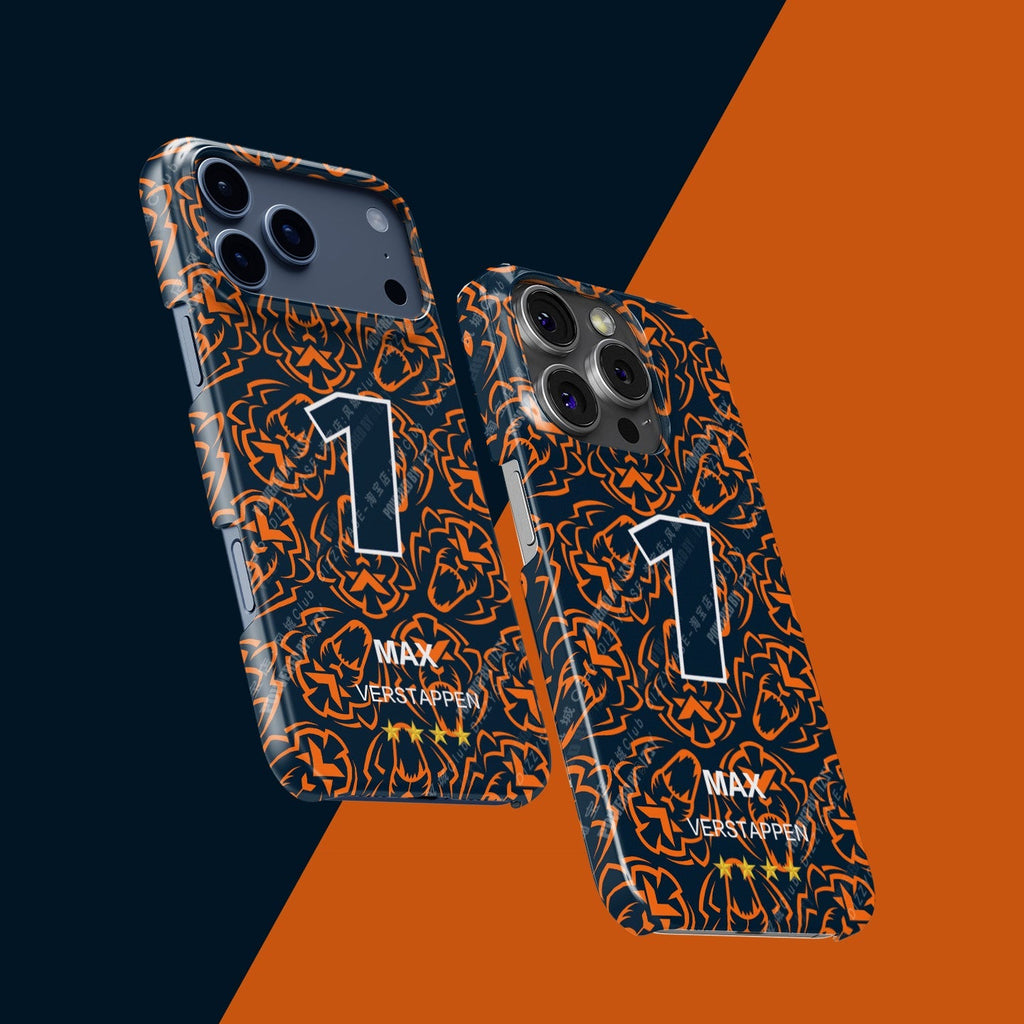 Max Verstappen 2025 F1 Champion Phone Case ?¡ìC Orange Lion Edition