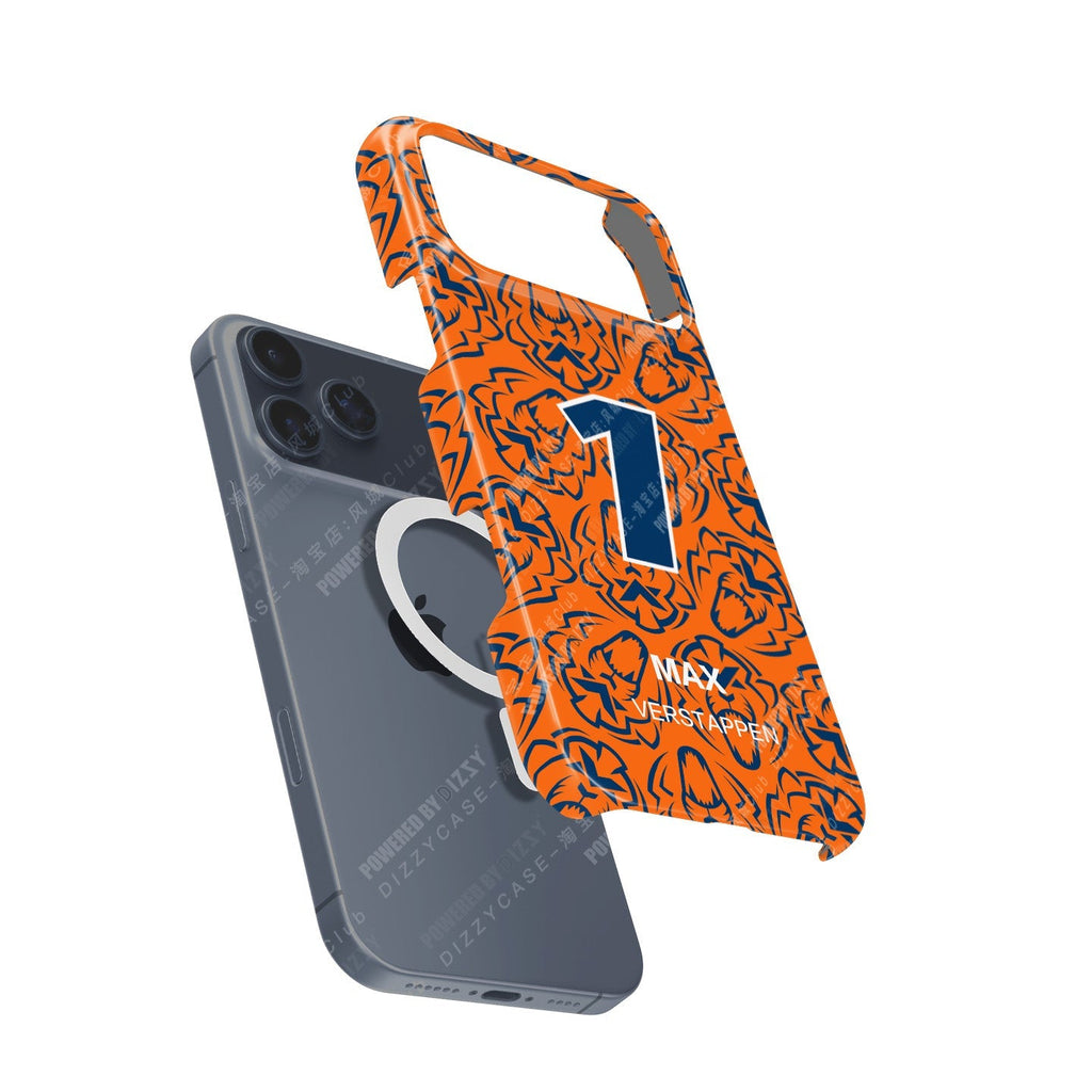 Max Verstappen 2025 F1 Champion Phone Case ?¡ìC Dutch Pride Edition (Apple)