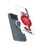 Max Verstappen 2025 F1 Japanese GP Helmet Edition Phone Case ?¡ìC Sakura Spirit Design (Apple)