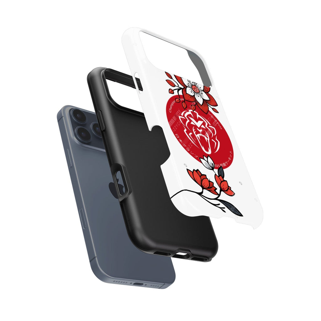 Max Verstappen 2025 F1 Japanese GP Helmet Edition Phone Case ?¡ìC Sakura Spirit Design (Apple)
