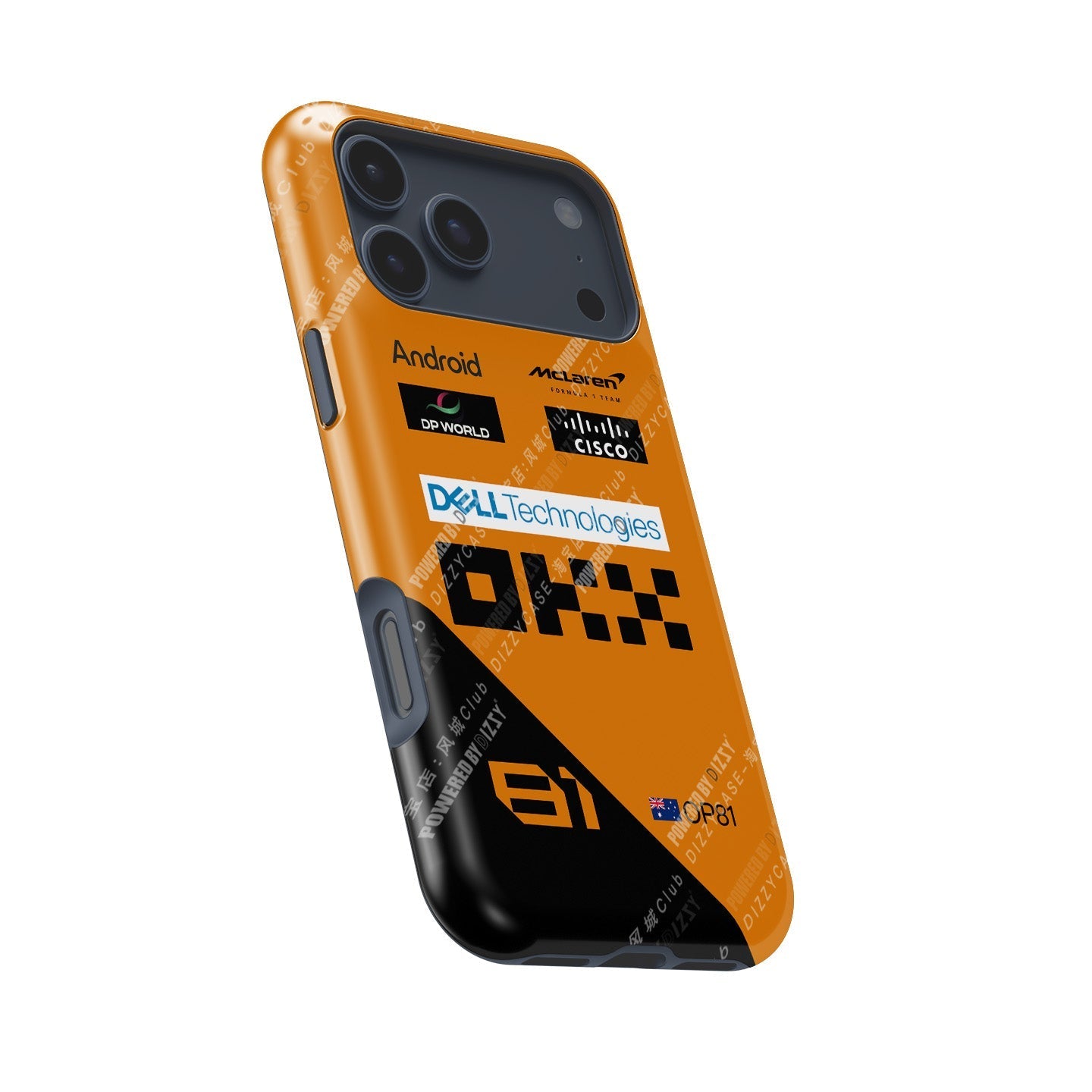 McLaren MCL38 Oscar Piastri 2024 Overall Phone Case