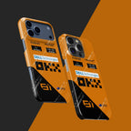 McLaren MCL38 Oscar Piastri 2024 Overall Phone Case