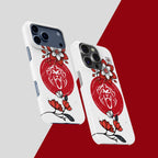 Max Verstappen 2025 F1 Japanese GP Helmet Edition Phone Case ?¡ìC Sakura Spirit Design (Apple)