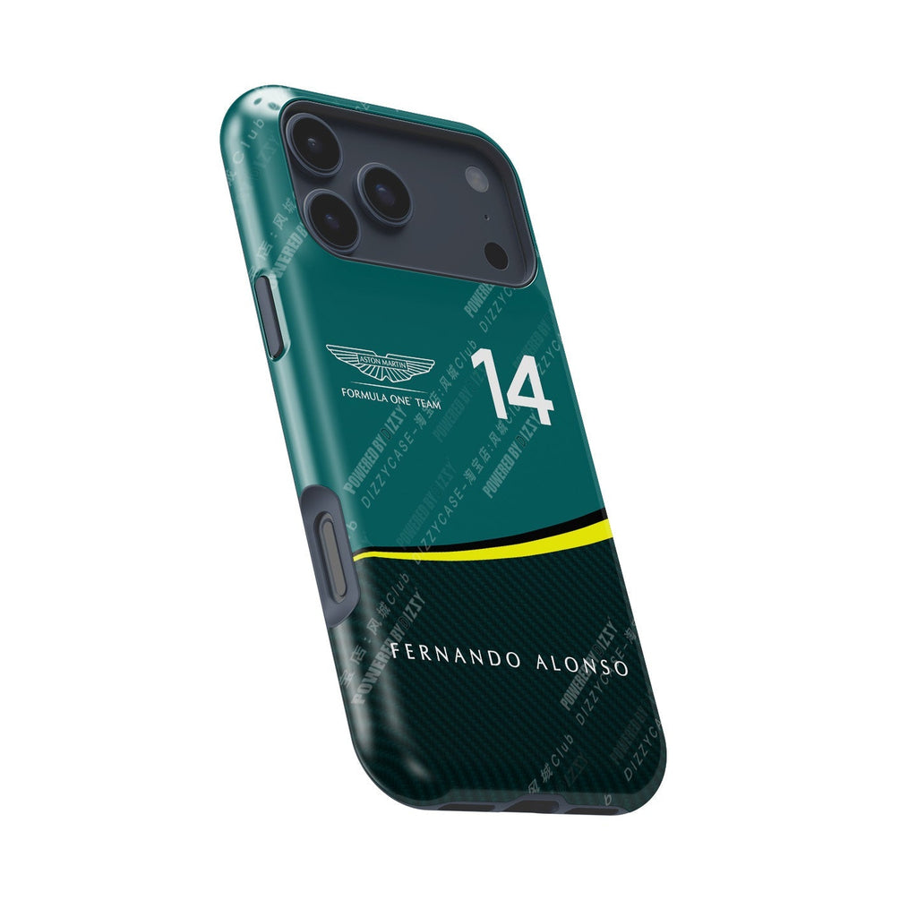 Aston Martin AMR24 iPhone Case - Alonso??£¤s Legacy Livery