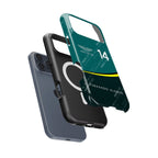 Aston Martin AMR24 iPhone Case - Alonso??£¤s Legacy Livery