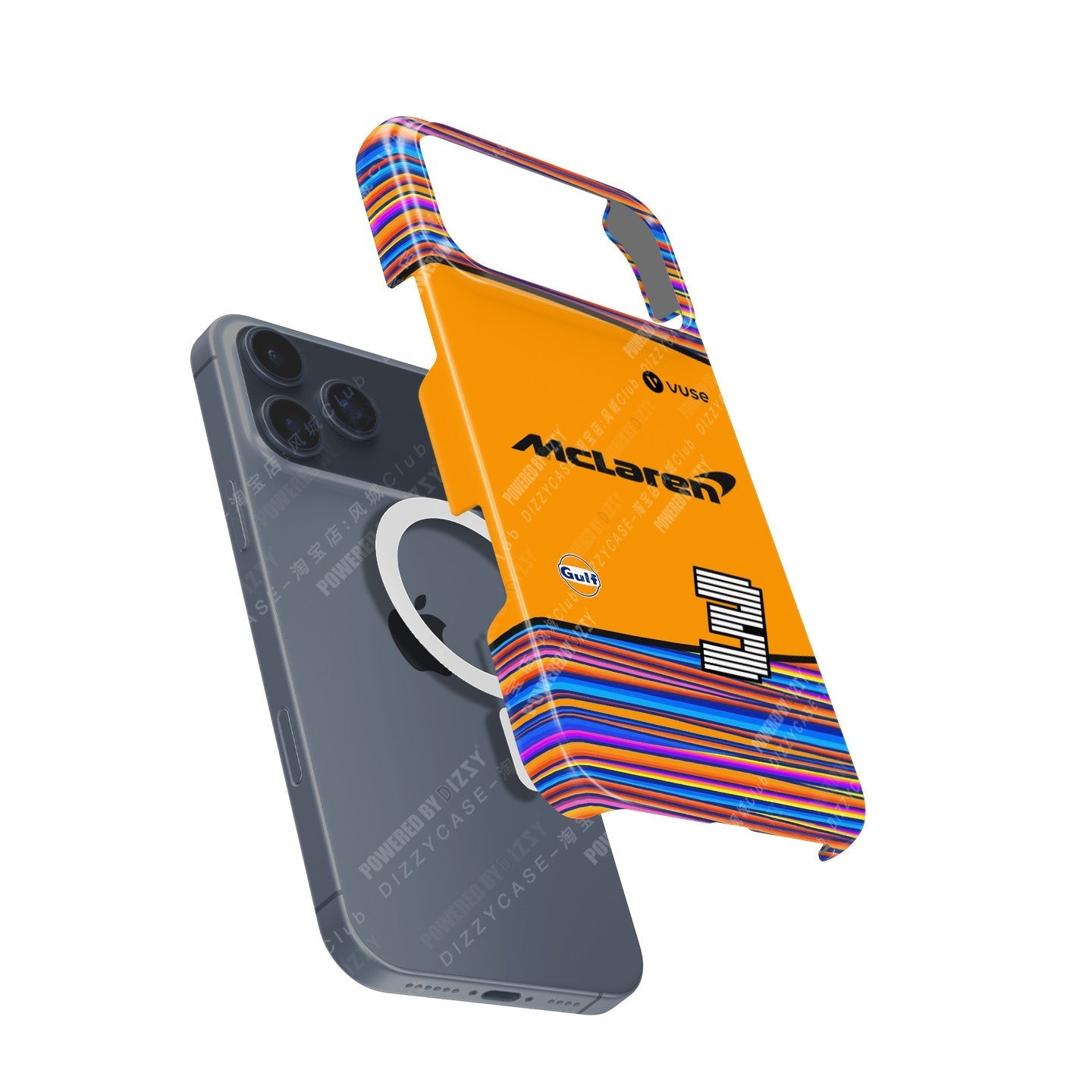 Celebrate Ricciardo??£¤s McLaren Legacy: Abu Dhabi Vuse iPhone Case