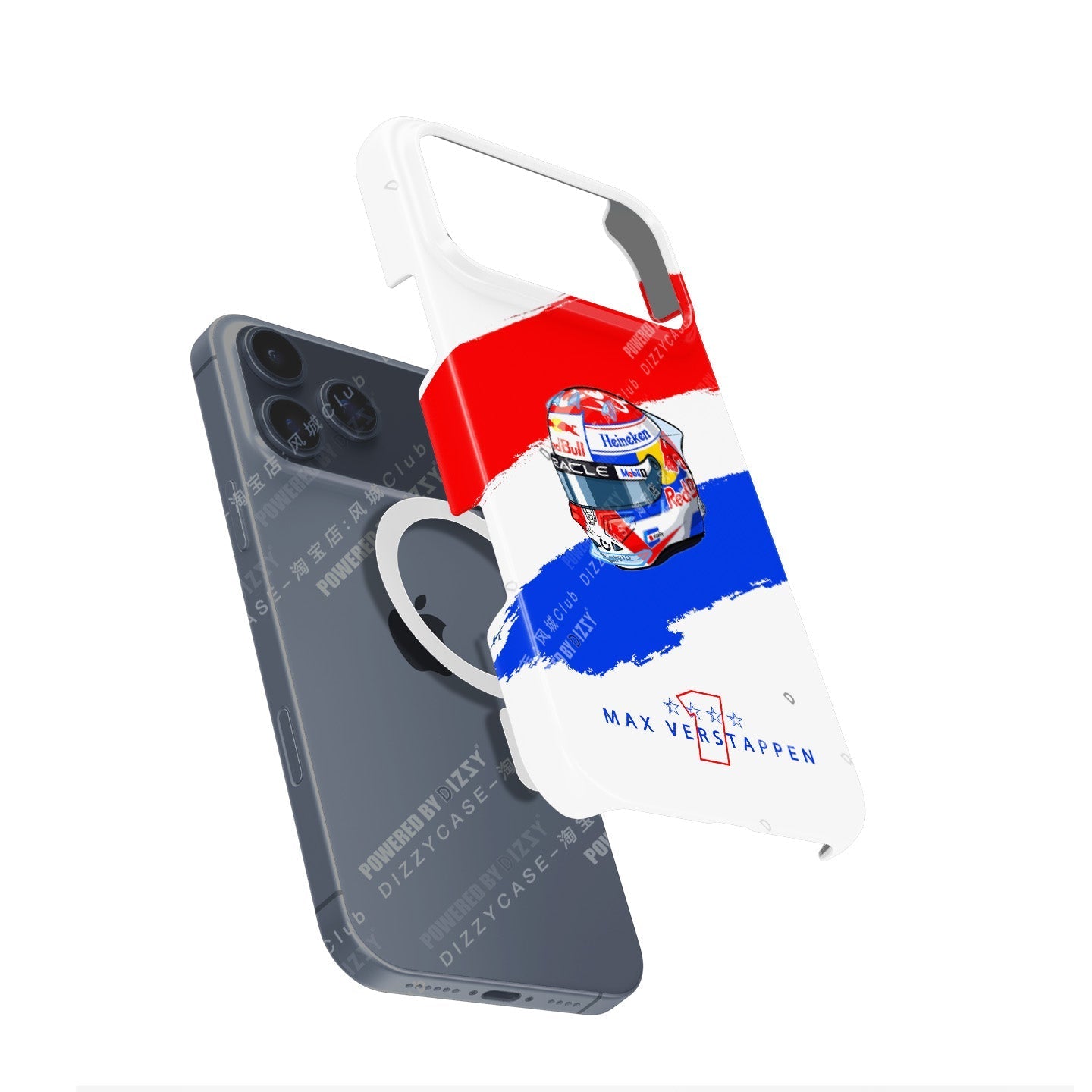 Max Verstappen 2025 Helmet Phone Case ?¡ìC Dutch Heritage Edition for iPhone