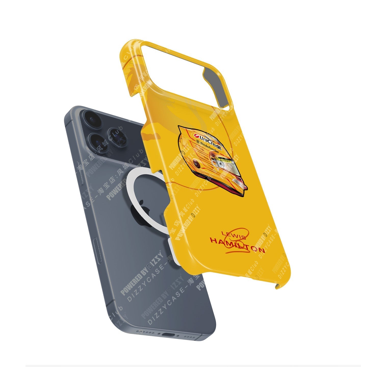 Lewis Hamilton 2025 F1 Helmet Livery Phone Case ?¡ìC LH44 Edition