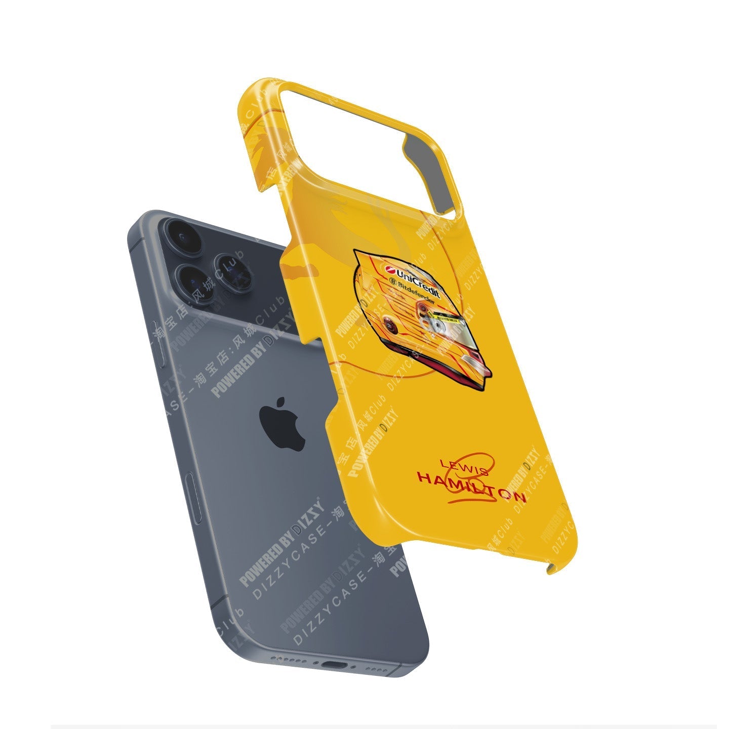 Lewis Hamilton 2025 F1 Helmet Livery Phone Case ?¡ìC LH44 Edition