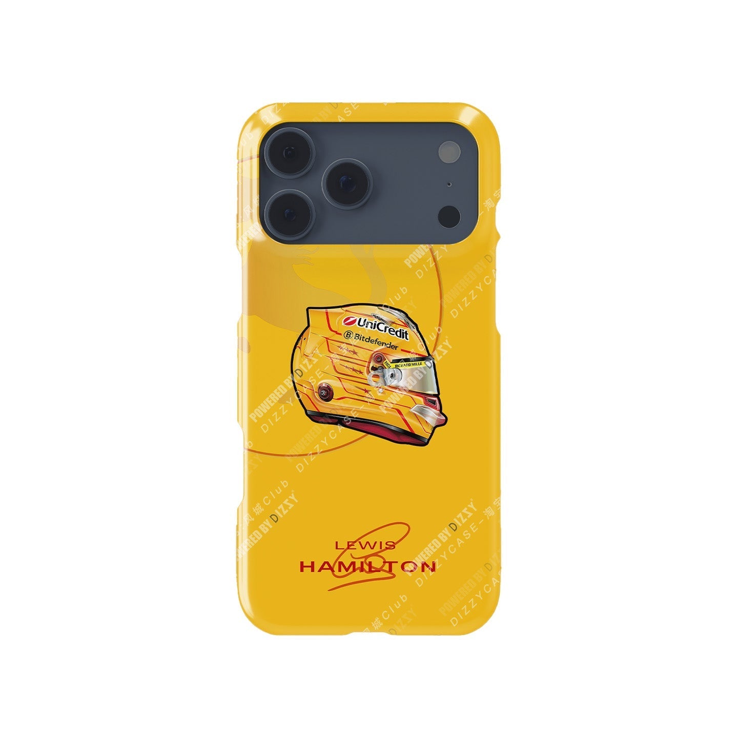 Lewis Hamilton 2025 F1 Helmet Livery Phone Case ?¡ìC LH44 Edition