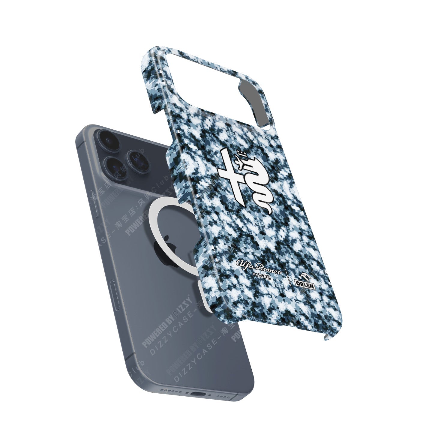 Alfa Romeo F1 C42 Camo Livery Phone Case: Sleek & Durable Protection