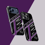 Lewis Hamilton 7 World Titles iPhone Case - Seven Crowns Helmet Design