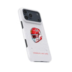 Charles Leclerc 2025 Helmet Phone Case ?¡ìC Official Ferrari Red & White Tribute for iPhone